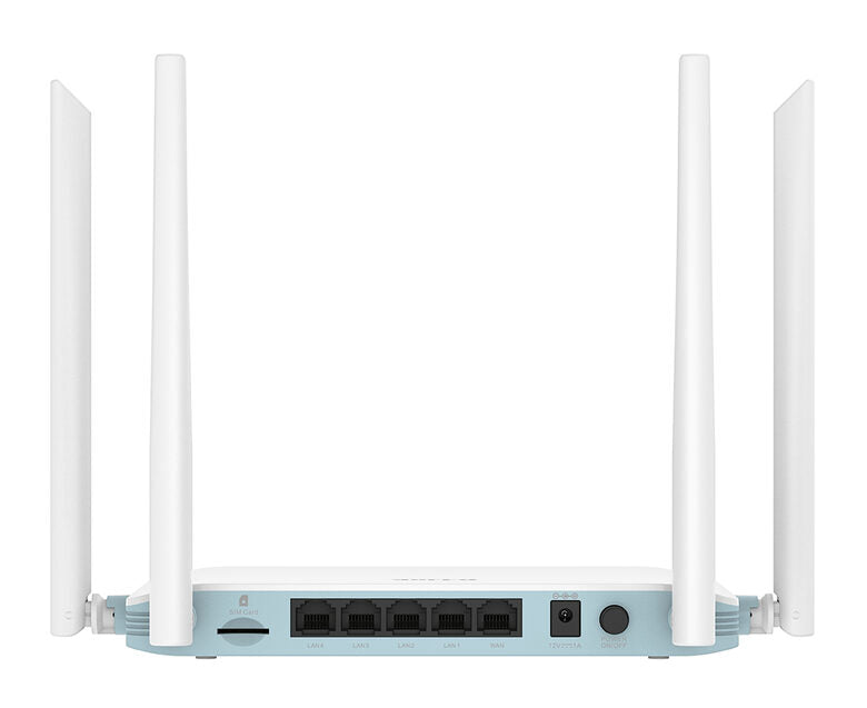 D-Link EAGLE PRO AI router wireless Fast Ethernet Banda singola (2.4 GHz) 4G Bianco