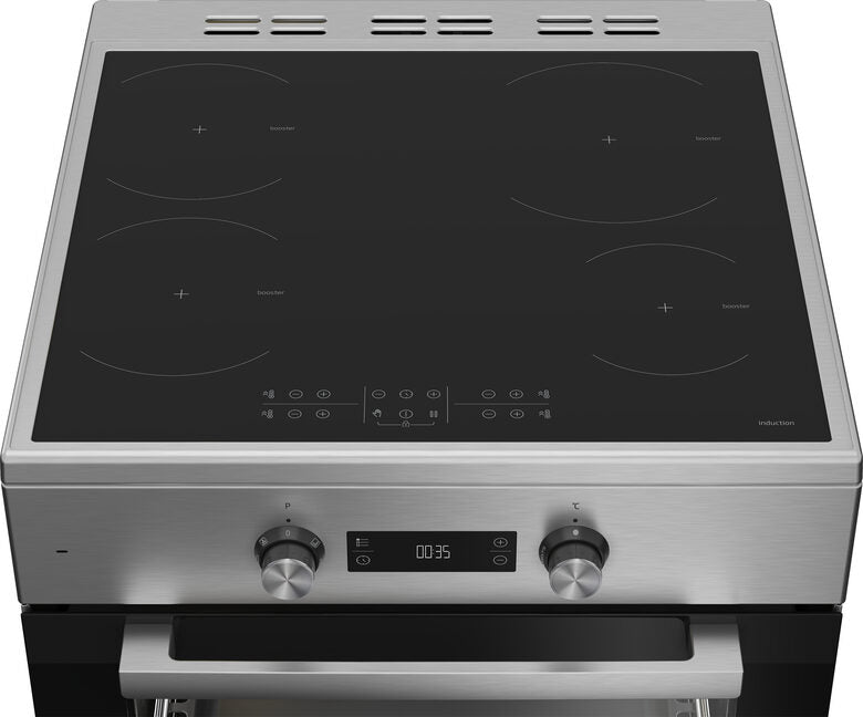 Beko FSE69300X cucina Elettrico Piano cottura a induzione Acciaio inossidabile A