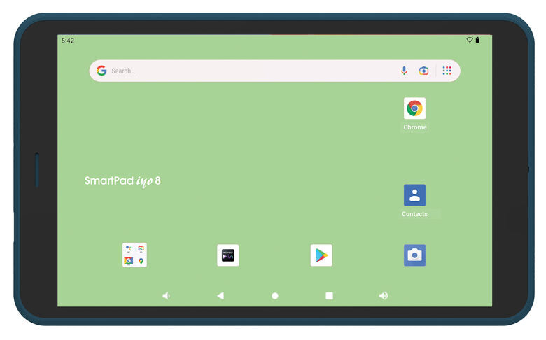 Mediacom M-SP8GY tablet Cortex 32 GB 20,3 cm (8") 3 GB Wi-Fi 6 (802.11ax) Android 14 Nero, Blu