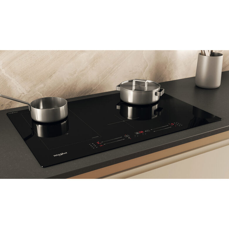 Whirlpool WL S2177 CPNE Nero Da incasso 77 cm Piano cottura a induzione 4 Fornello(i)