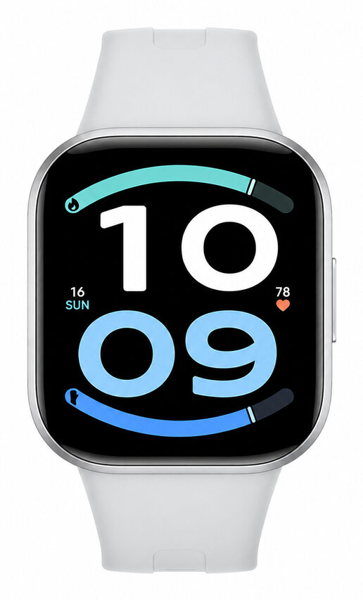 Xiaomi Redmi Watch 6 Active 4,7 cm (1.85") AMOLED 46 mm Digitale 390 x 450 Pixel Touch screen Bianco GPS (satellitare)
