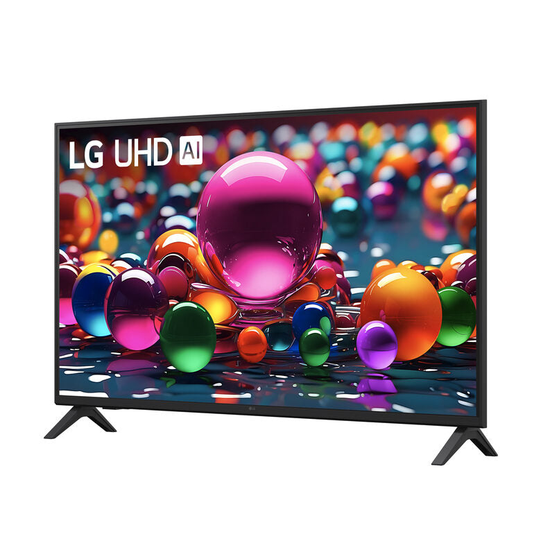 LG UHD AI 43UA75006LA TV Serie UA75 43'' 4K, α7 Gen8, HDR10, 20W, 3 HDMI con Game Optimizer, Smart TV WebOS 25