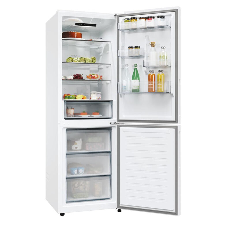 Candy CNCQ2T618EW Frigorifero Combinato A Libera Installazione, No Frost, Classe E, Bianco