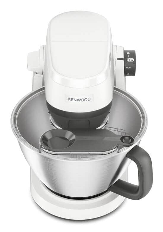 Kenwood Multi Tasker - Impastatrice Planetaria, Paraschizzi, 100W, 4,3L, Bianco