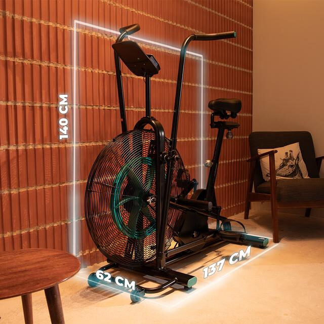 Cecotec CrossFit 3000 Eolo Air Bicicletta ad aria. Ventola diametro 62 cm