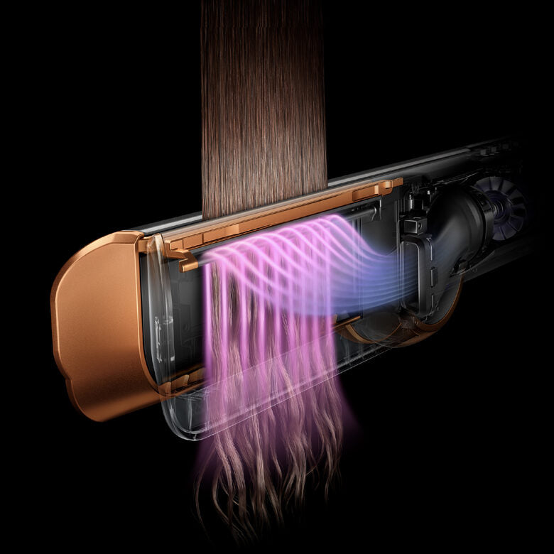 Dyson Airstrait Piastra Asciugacapelli Nichel, Rame