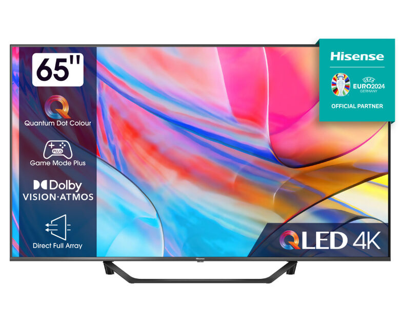 Hisense 65A79KQ Televisione Smart TV 65 Pollici Qled 4K Ultra Hd Wi-fi Antracite
