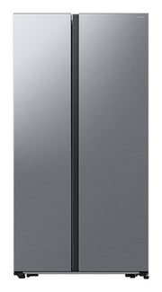 Samsung RS57DG400EM9 Frigorifero Side By Side A Libera Installazione, No Frost, AI Inverter, SmartThings Energy, Classe E, Acciaio Inox