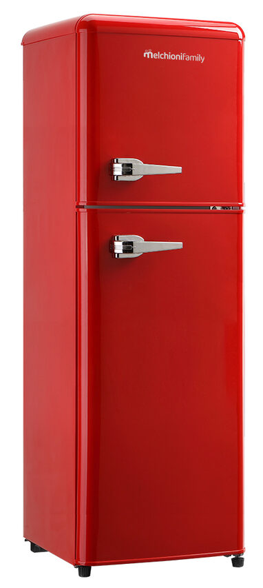 Melchioni Minifrigo SIBERIA 85 vintage 85L con compressore rosso Classe E