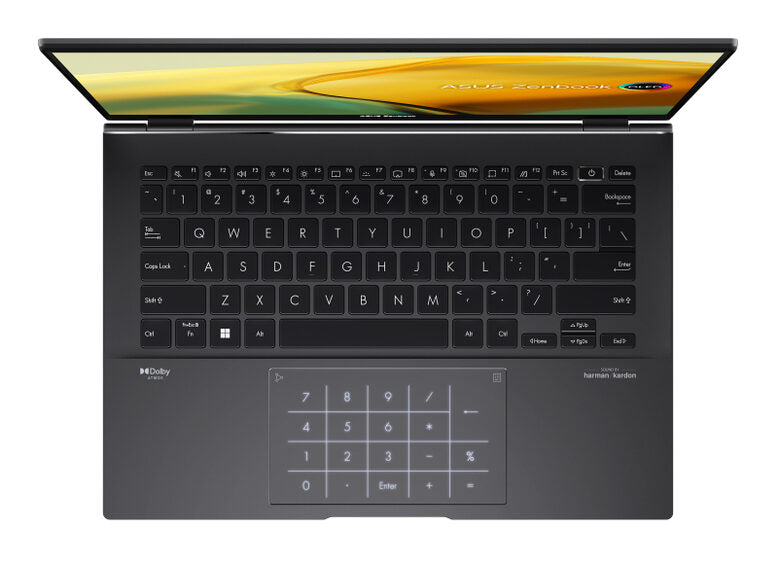 ASUS Zenbook 14 UM3402 AMD Ryzen™ 5 7530U Computer portatile 35,6 cm (14") 2.8K 16 GB LPDDR4x-SDRAM 512 GB SSD Wi-Fi 6E (802.11ax) Windows 11 Home Nero
