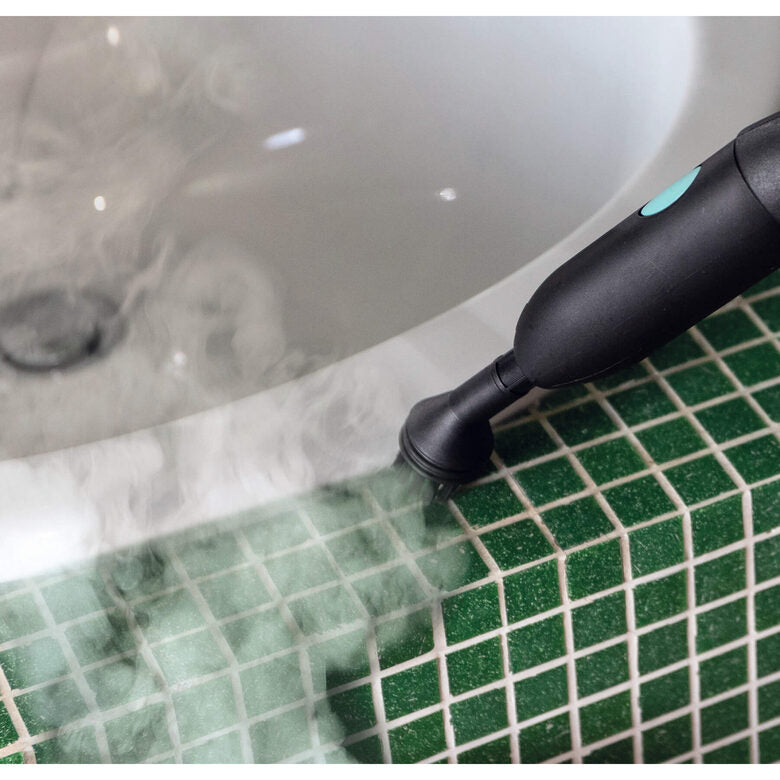 Ariete 4146 XVapor Deluxe, Pulitore a Vapore Mobile, 5 bar, Vano Portaccessori Integrato, Autonomia fino a 55', Cavo 6 m, 1500W, Blu