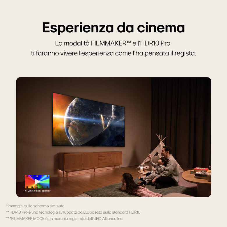 LG 65UT73006LA Televisione Smart TV 65 Pollici Led 4K Serie UT73 3 HDMI