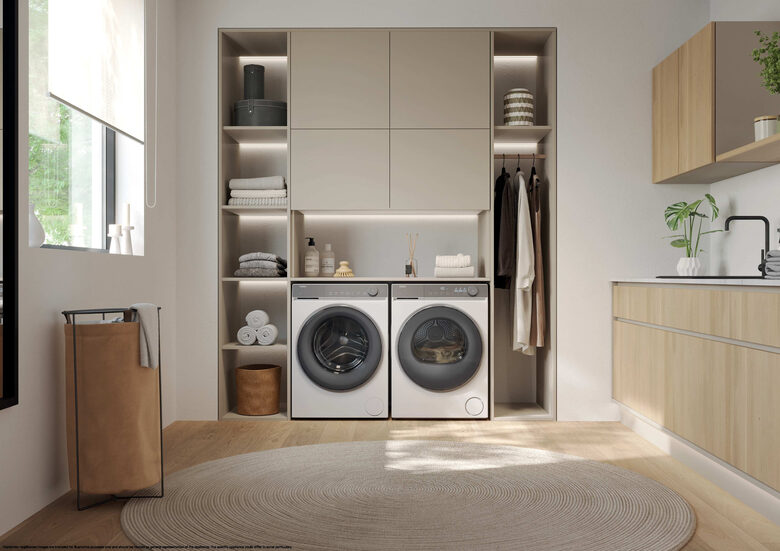 Haier HD100-C367U1 X Serie 7 Asciugatrice A Libera Installazione 10 Kg, Pompa Di Calore, Wi-Fi Smart, I-Time, Classe C, Bianco