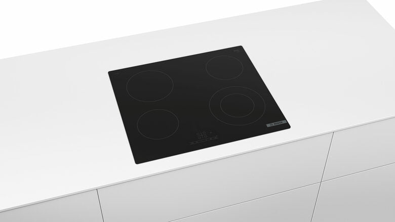 Bosch Serie 4 PKF611BB2E Piano cottura elettrico 60 cm Nero, senza profili