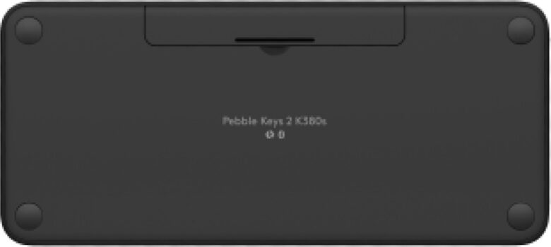 Logitech Pebble Keys 2 K380s tastiera RF senza fili + Bluetooth QWERTY Italiano Grafite