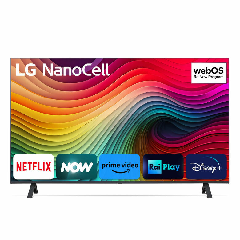 LG 43NANO82T6B Televisione Smart TV 43 Pollici Led 4K Nanocell Serie NANO82 3 HDMI