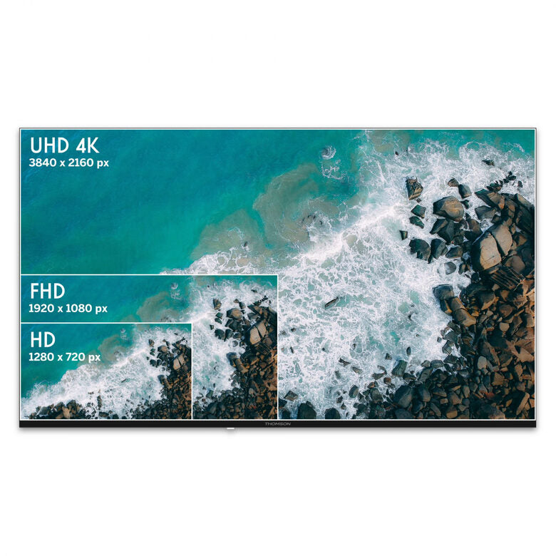 Thomson 55UA5S13 Televisione Smart TV 55 Pollici Led 4K Ultra Hd Wi-fi Nero
