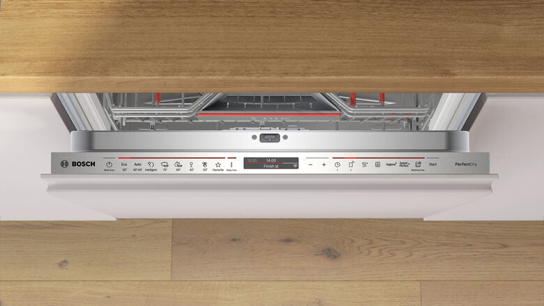 Bosch Serie 8 SMV8YCX02E Lavastoviglie a Incasso Scomparsa Totale 14 coperti A