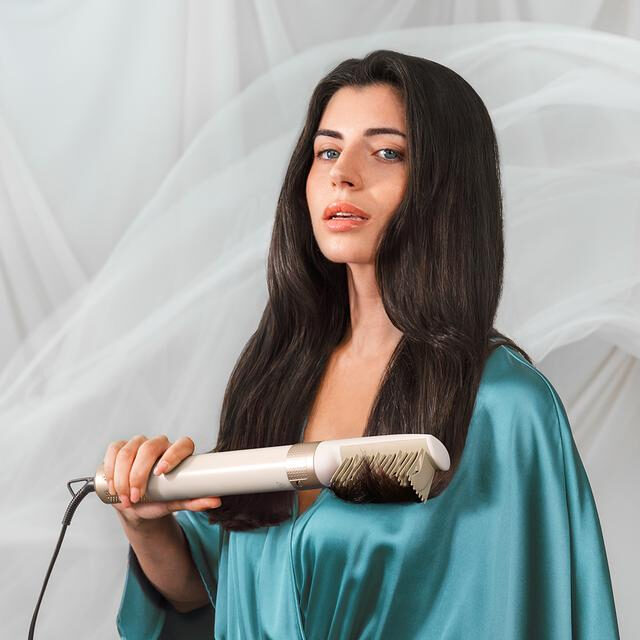 Cecotec Bamba CeramicCare 14in1 Asciugacapelli Multistyler Phon Champagne 1400 W 1,8 m