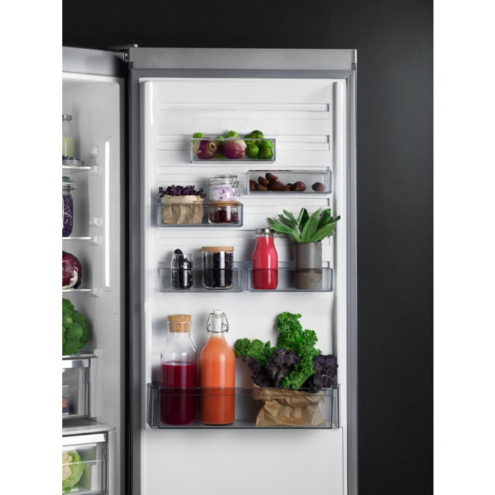 AEG RCB736D7MX frigorifero con congelatore Libera installazione 366 L D Acciaio inossidabile