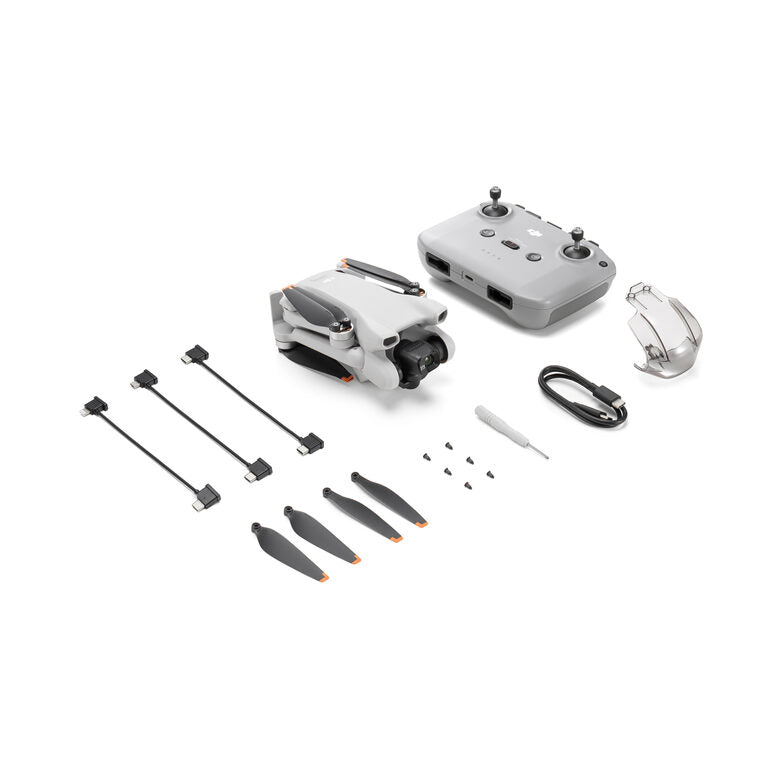 DJI Mini 3 Drone 4 rotori Quadrirotore 48 MP 3840 x 2160 Pixel 2453 mAh Grigio