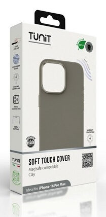 TUNIT TTIP16PMMSCY custodia per cellulare 17,5 cm (6.9") Cover Grigio