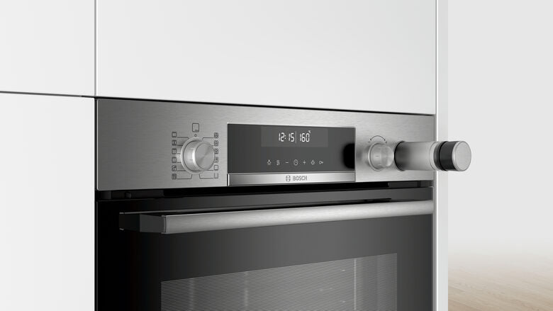Bosch Serie 6 HRG5180S0 Forno con vapore da incasso 60 x 60 cm Acciaio Classe A