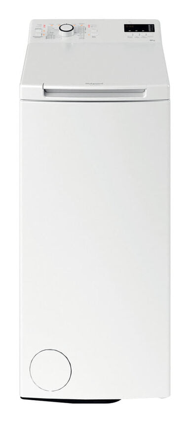 Hotpoint Ariston WMTF624UIT Lavatrice A Libera Installazione A Carica Dall'alto 6 Kg, 1200 Giri, Antimacchia, Classe C, Bianco