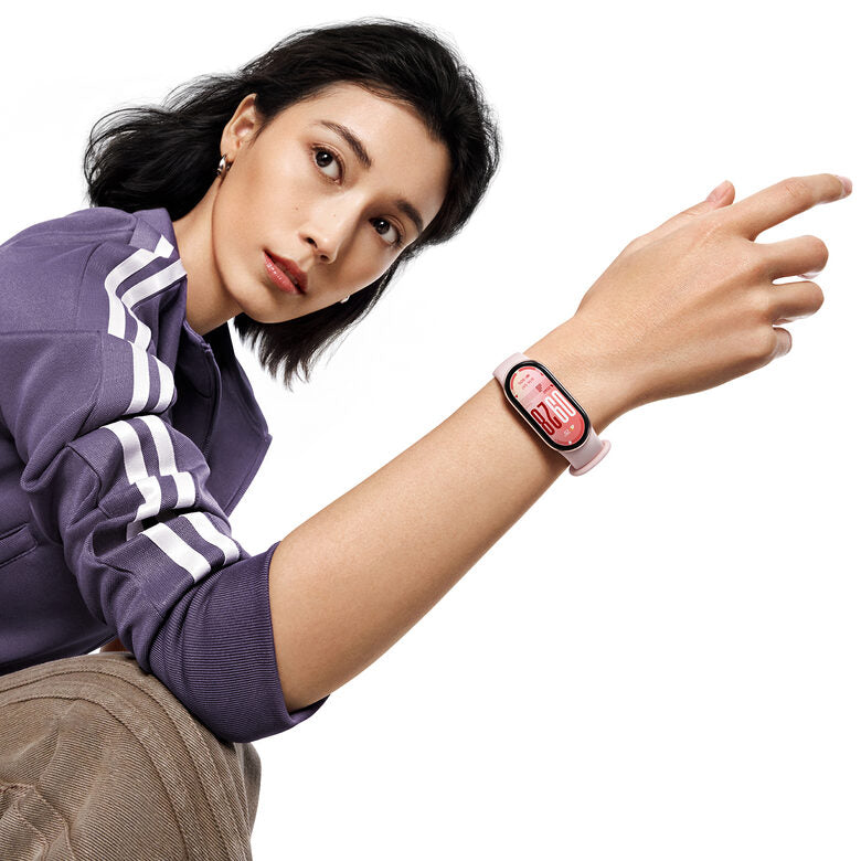 Xiaomi Smart Band 10 Black AMOLED Braccialetto per rilevamento di attività 4,37 cm (1.72") Rosa