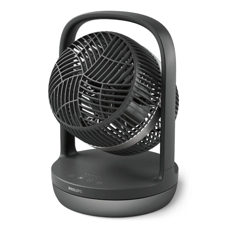 Philips Serie 3000 Ventilatore da tavolo CX3050/01, Flusso d'aria 738 m³/h, Ultra silenzioso 23db