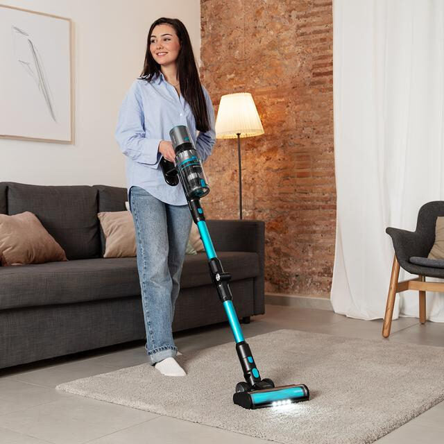 Cecotec Conga Rockstar 2500 aspirapolvere senza filo Nero Sacchetto per la polvere