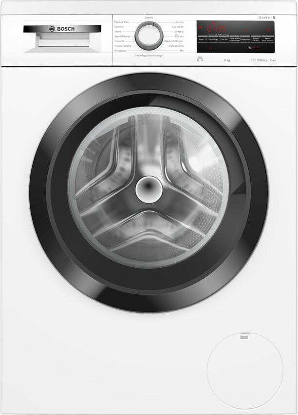 Bosch WUU28T29II Serie 6 Lavatrice A Libera Installazione 9 Kg, 1400 Giri, Hygiene Plus, Speed Perfect, Activewater Plus, Eco Silence Drive™, Classe A, Bianco