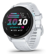 Garmin Forerunner 70 3,05 cm (1.2") AMOLED 30 mm Digitale 390 x 390 Pixel Touch screen Bianco GPS (satellitare)