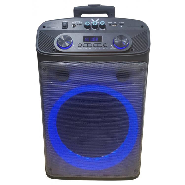 New Majestic Flame T55 Sistema PA trolley 40 W Nero
