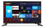 TELE System SMART22 LX FHD Slim 54,6 cm (21.5") Full HD Smart TV Wi-Fi Nero