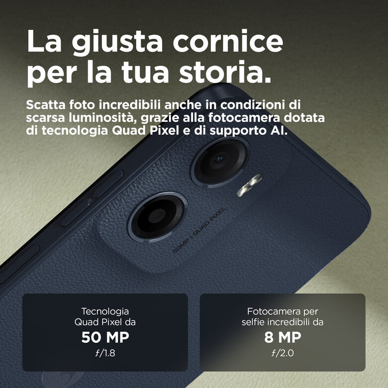 Motorola moto Smartphone g05 16,9 cm (6.67") Doppia SIM Android 15 4G USB tipo-C 8 GB 256 GB 5200 mAh Blu
