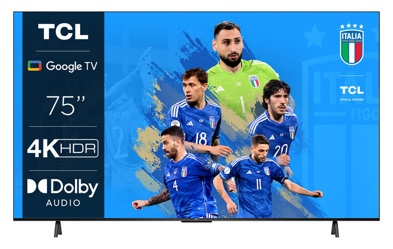 TCL 75P635 Televisione Smart TV 75 Pollici Led 4K Ultra Hd Dolby Audio Google TV Serie P63