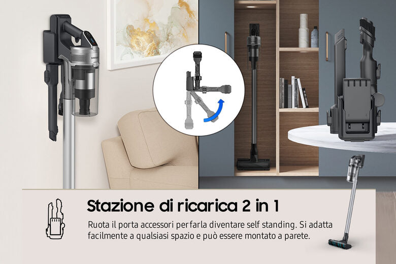 Samsung Aspirapolvere senza filo Jet™ 75 200W VS20T7536T5