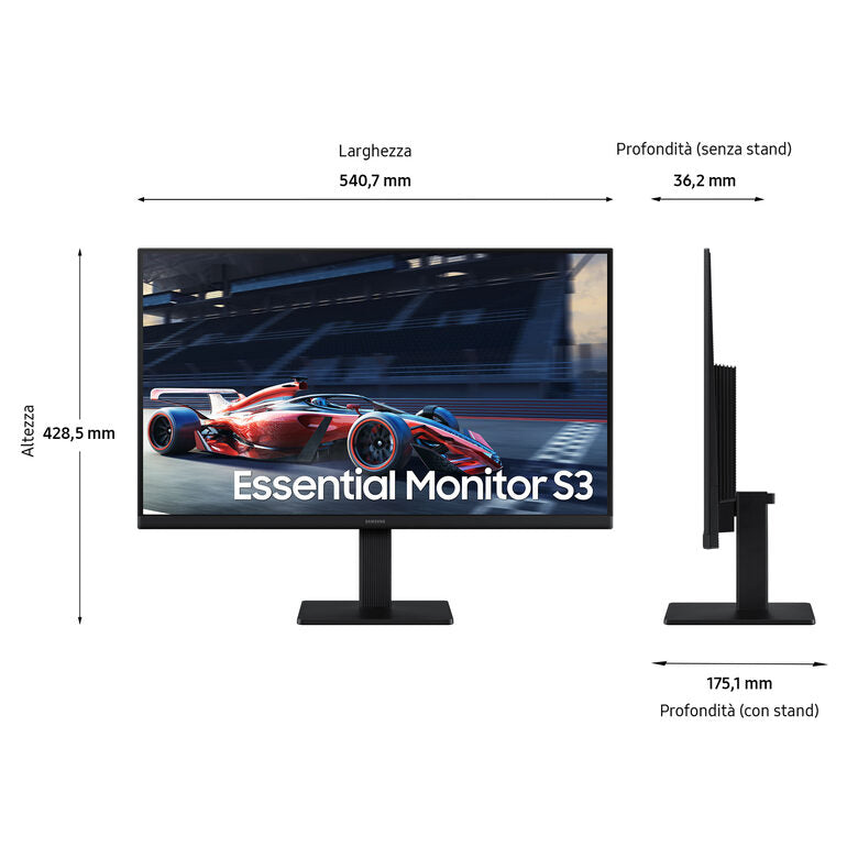 Samsung S30GD Monitor LED Serie da 24'' Full HD Flat
