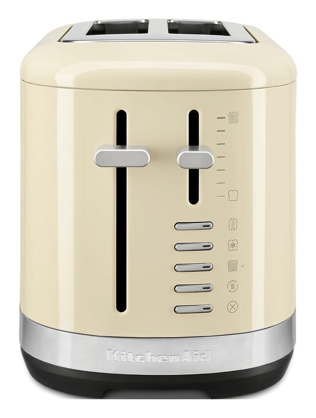 KitchenAid 5KMT2109EAC 7 2 fetta/e 980 W Nero, Crema, Acciaio inox