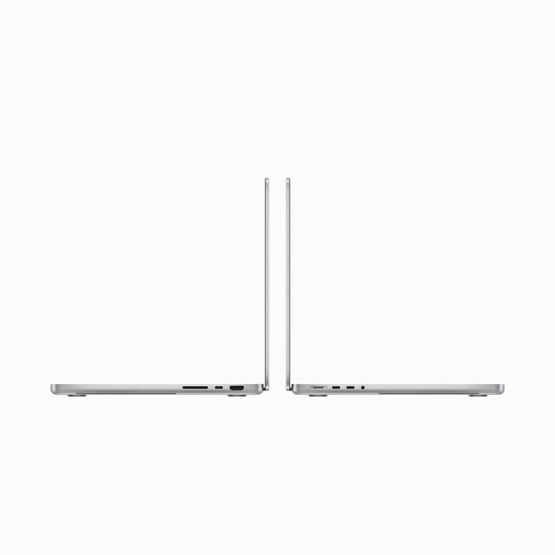 Apple MacBook Pro 14'' M3 Pro chip con 11‑core CPU e 14‑core GPU, 512GB SSD - Argento