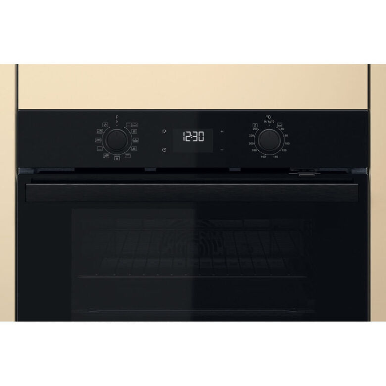 Whirlpool OMR58HU1B Forno Multifunzione Inox 12 Funzioni Cook3 classe A+ 71Lt