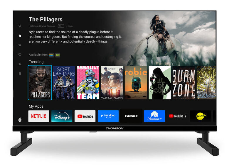 Thomson 24HT2S15 TV 61 cm (24") HD Smart TV Wi-Fi Nero
