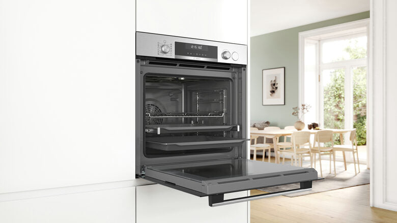 Bosch Serie 6 HRG5180S0 Forno con vapore da incasso 60 x 60 cm Acciaio Classe A