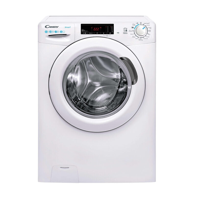 Candy CSS 128TW4-11 Smart Lavatrice A Libera Installazione 8 Kg, 1200 Giri, Vapore, Wi-Fi, Classe B, Bianco