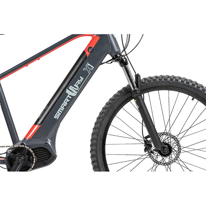 Smartway X1 Grigio, Rosso Taglia unica 69,8 cm (27.5") 26 kg