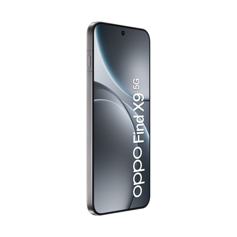 OPPO Find X9 5G AI Smartphone, Tripla Fotocamera 50+50+50MP, Selfie 32MP, Display 6.59” 120HZ AMOLED 1.5K, 7025mAh, RAM 12GB(Esp4GB/8GB/12GB)+ROM 512GB, [Versione Italia], Titanium Grey