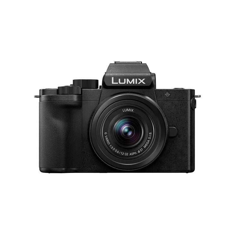 Fotocamera Panasonic Lumix DC-G100DKEGK Fotocamera DC-G100D + Obiettivo H-FS 12-32 Nero [DC-G100DKEGK]