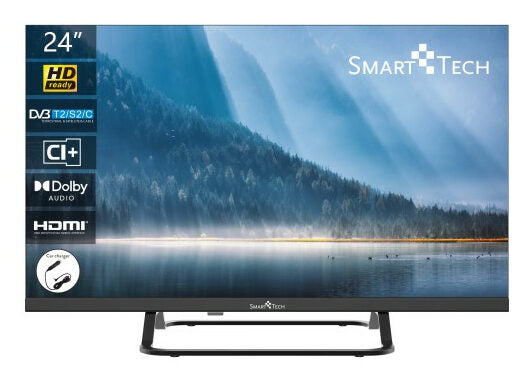 Smart-Tech 24HN01VC 24" HD Nero 200 cd/m²