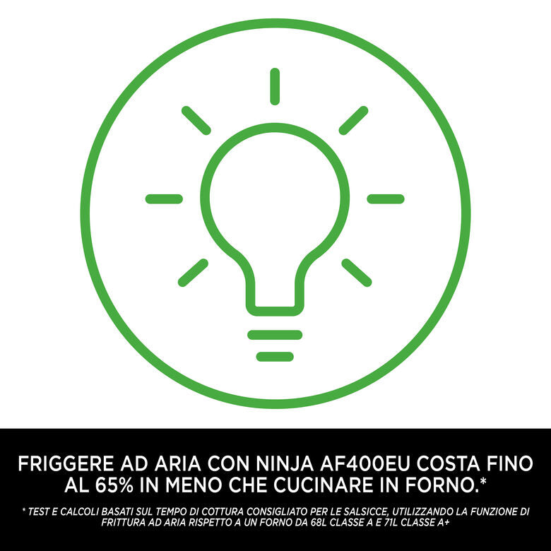Ninja Friggitrice ad aria Dual Zone MAX da 9,5 L AF400EU